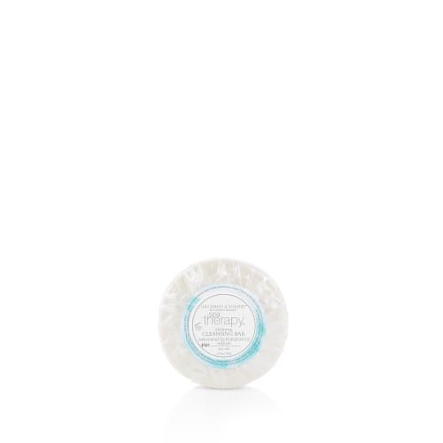 Spa Therapy Sea Salt Soap, Clear Pleat Wrap, 1.5oz / 42g